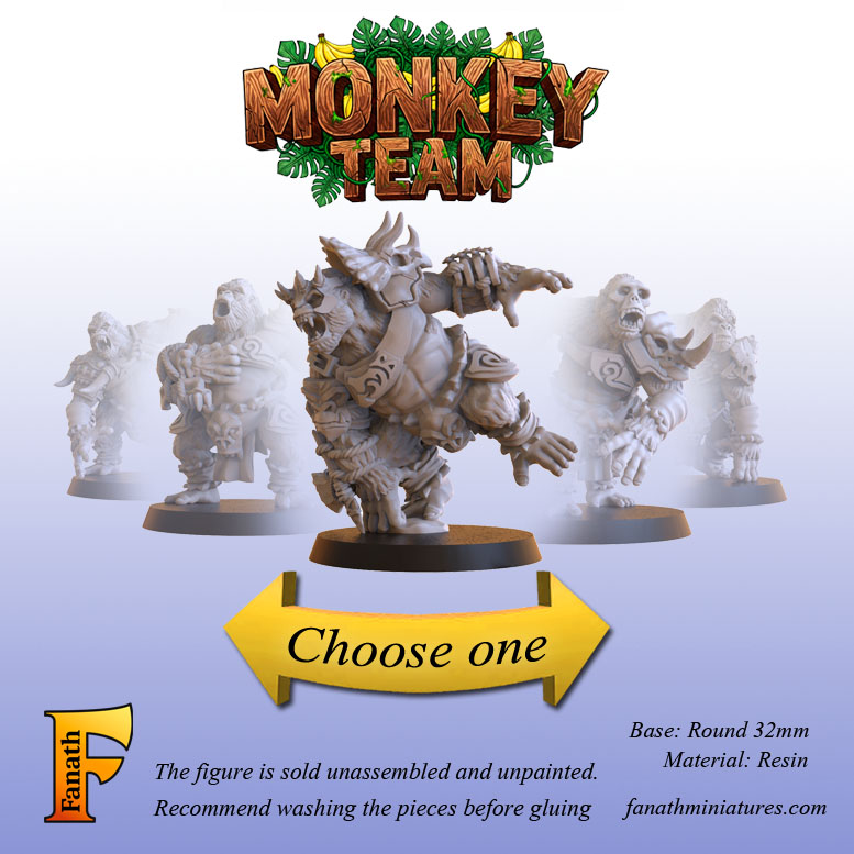 Big monkey - choose one