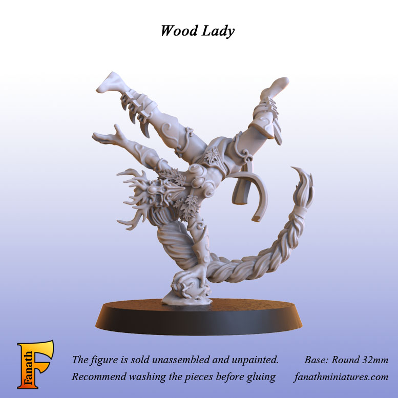Wood lady